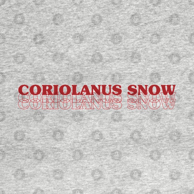 Coriolanus Snow by pump logos